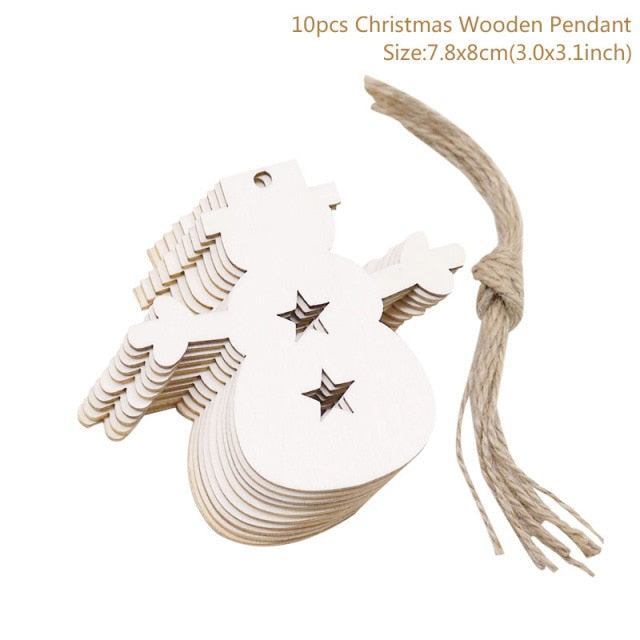 Wooden Christmas Ornaments
